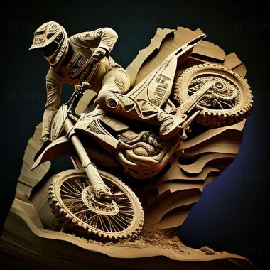 3D модель Ямаха YZ250F (STL)